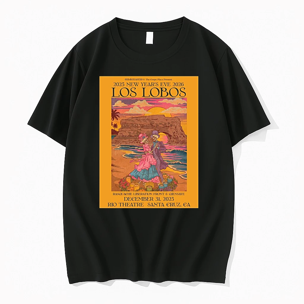 Los Lobos December 31 2025 Rio Theatre Santa Cruz Ca Nye Shirts
