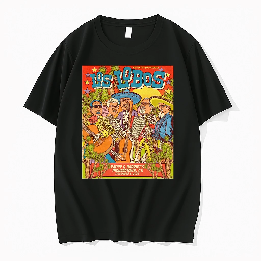 Los Lobos Pappy And Harriets On December 6 2025 In Pioneertown Ca Shirts