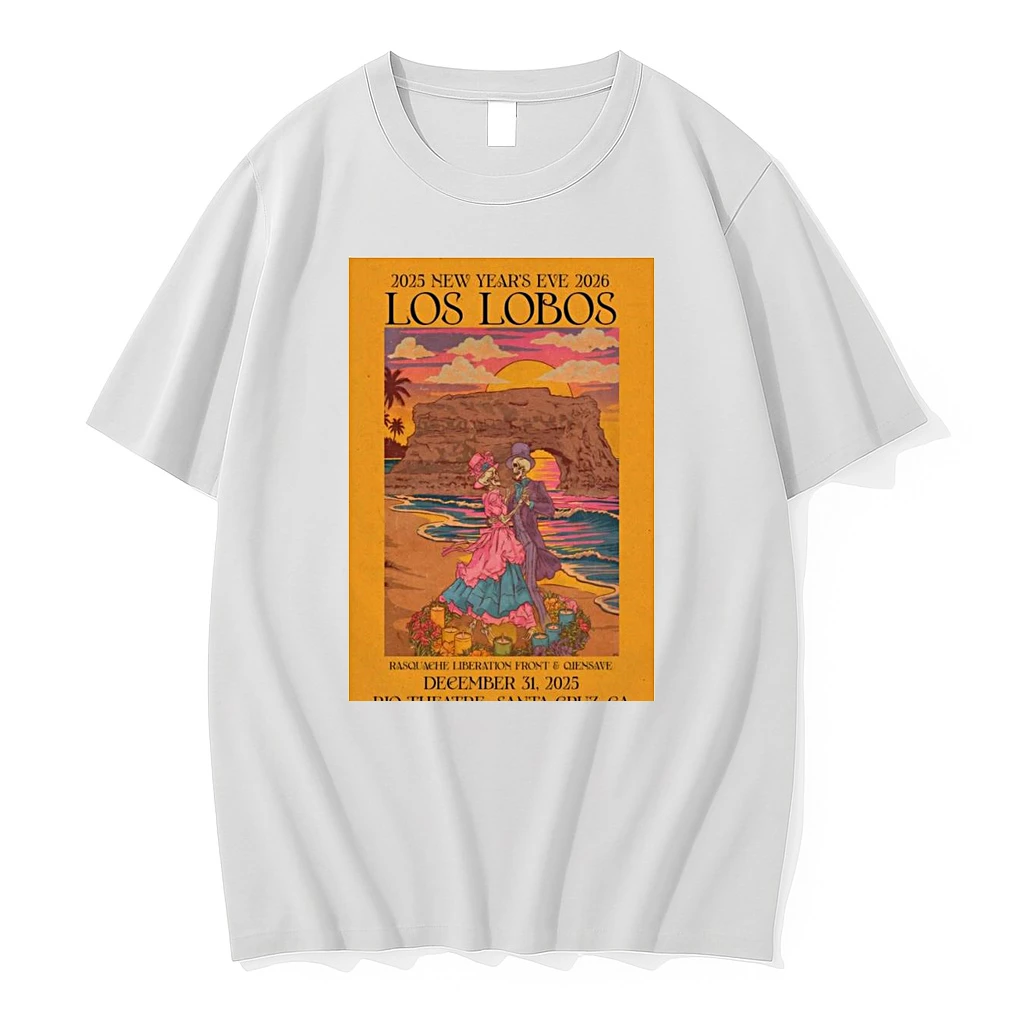 Los Lobos Rio Theatre Santa Cruz Ca Dec 31 2025 Shirts