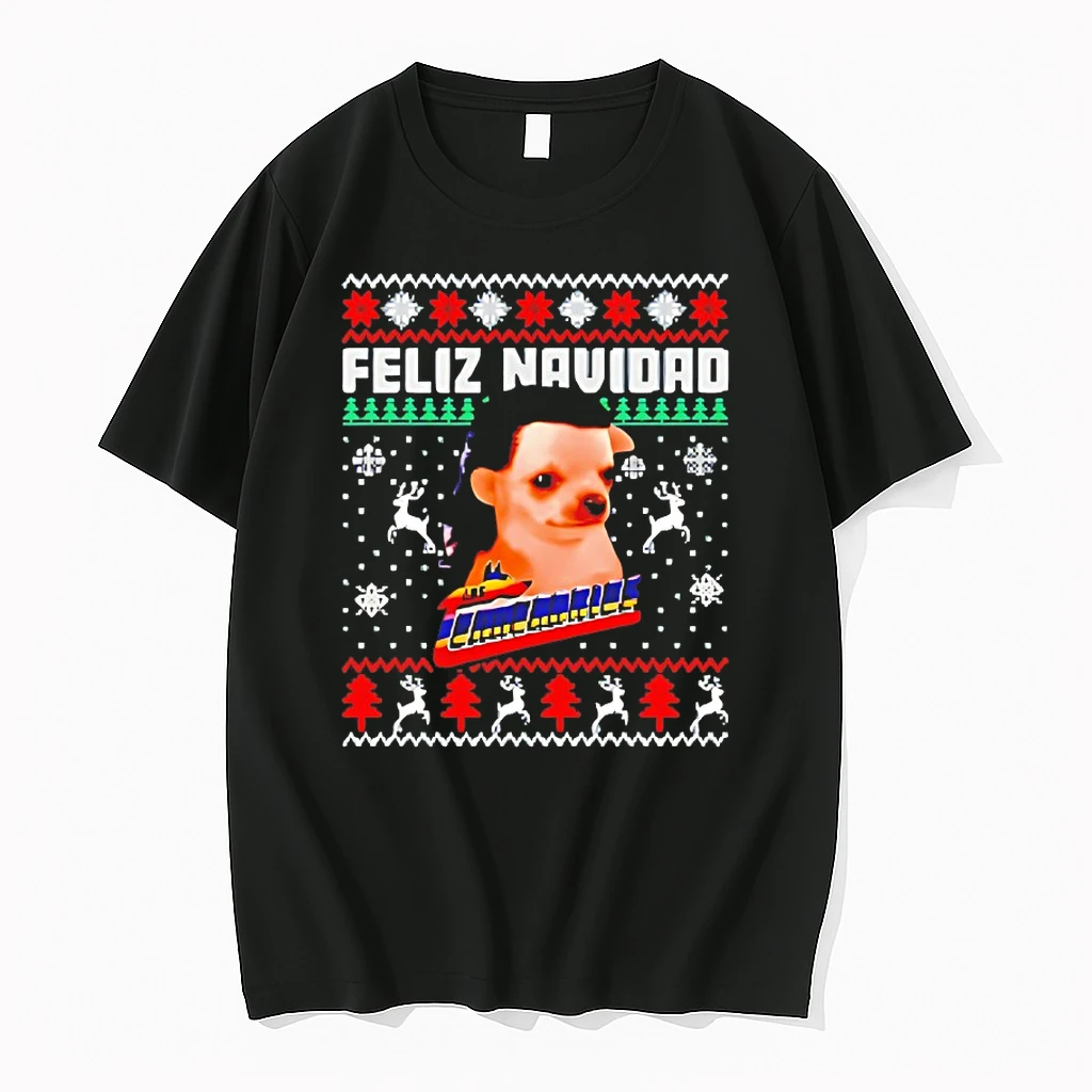 Los Temerarios Dog Feliz Navidad Christmas Shirts