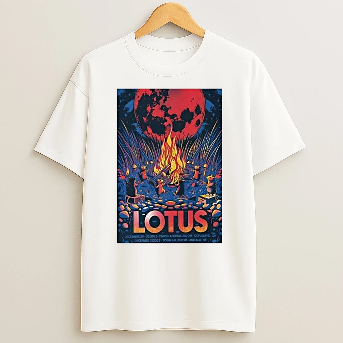 Lotus Town Ballroom Buffalo Ny Dec 31 2025 Shirts