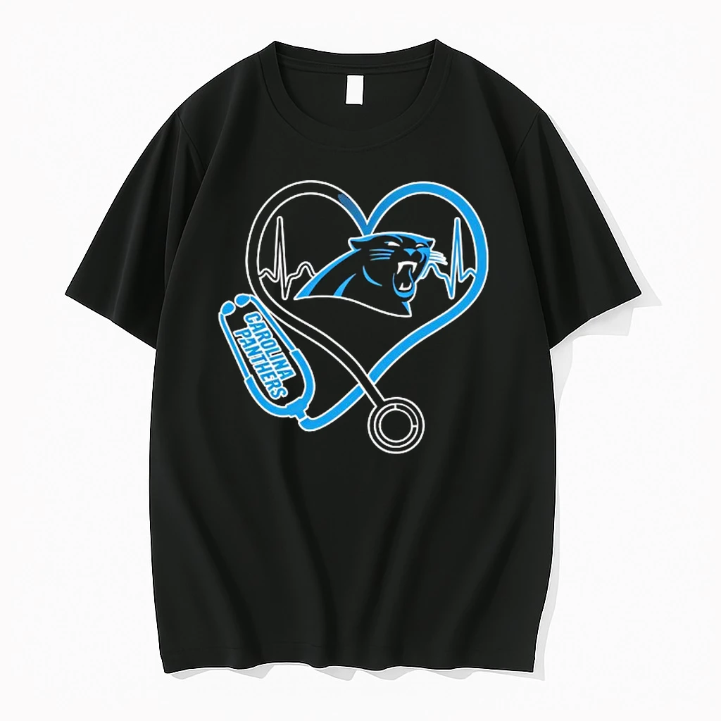 Love Carolina Panthers Stethoscope Headphones Fans Shirts