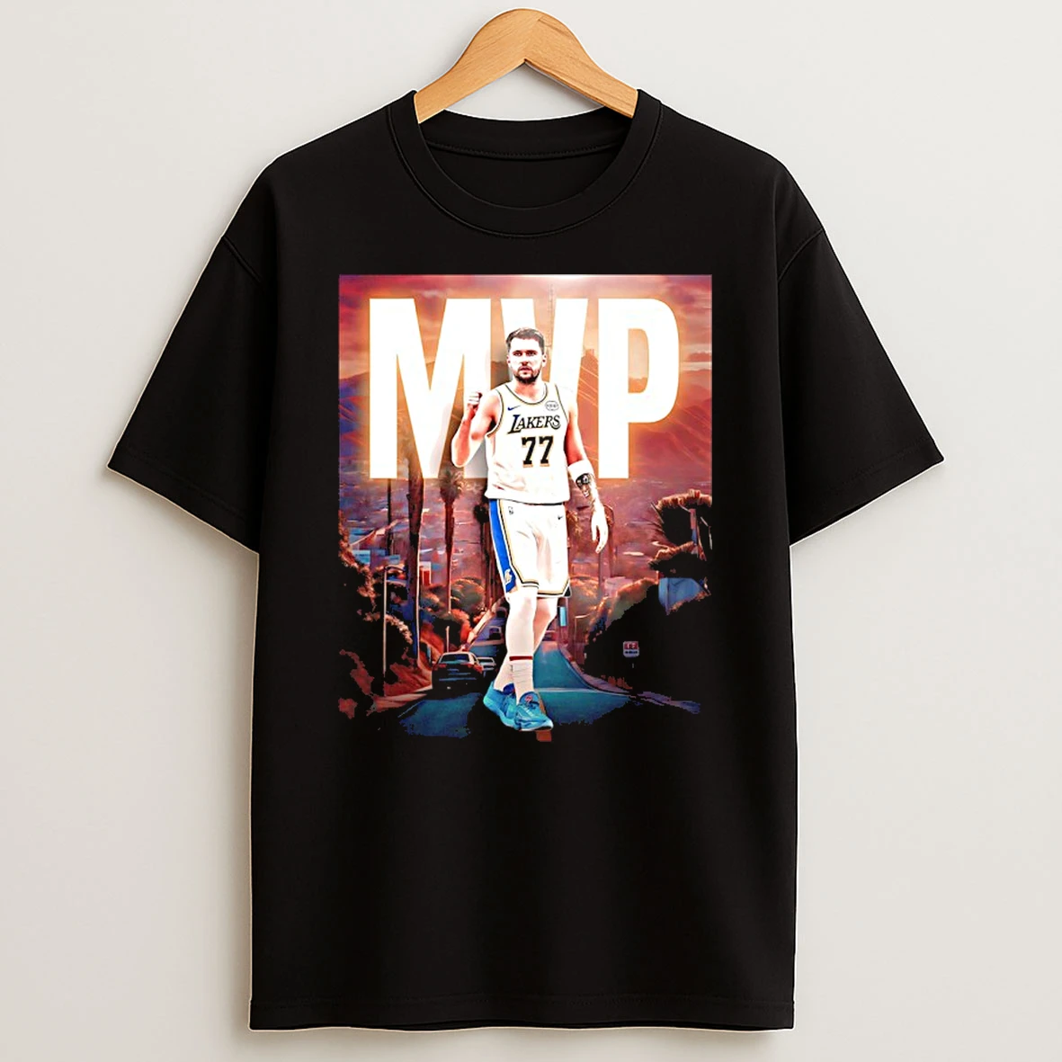 Luka Dincic On Winning Mvp Shirts
