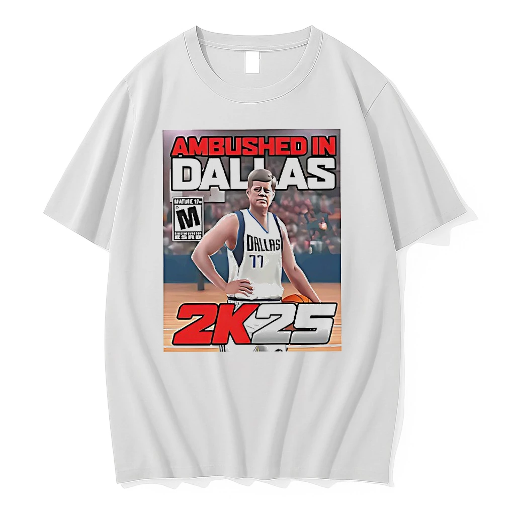 Luka Doncic John F Kennedy Ambushed In Dallas 2k25 Shirts