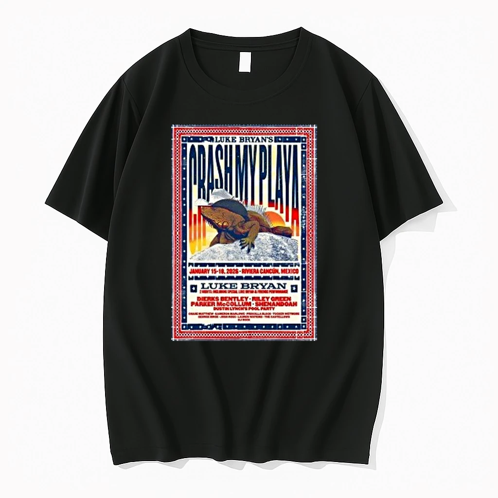 Luke Bryan Crash My Playa Riviera Cancun 2026 Event Shirts