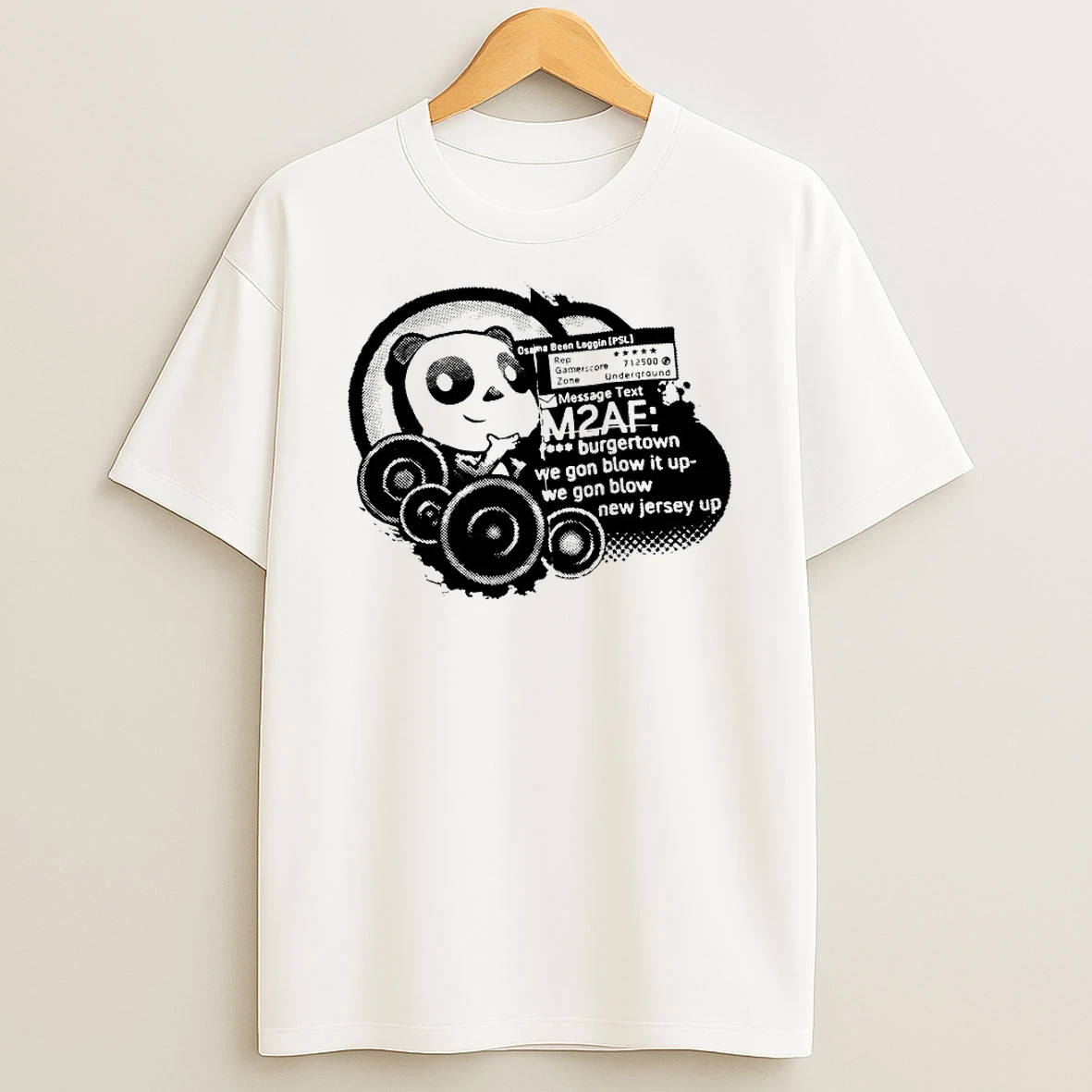 M2af F Burgertown We Gon Blow It Up We Gon Blow New Jersey Up Shirts