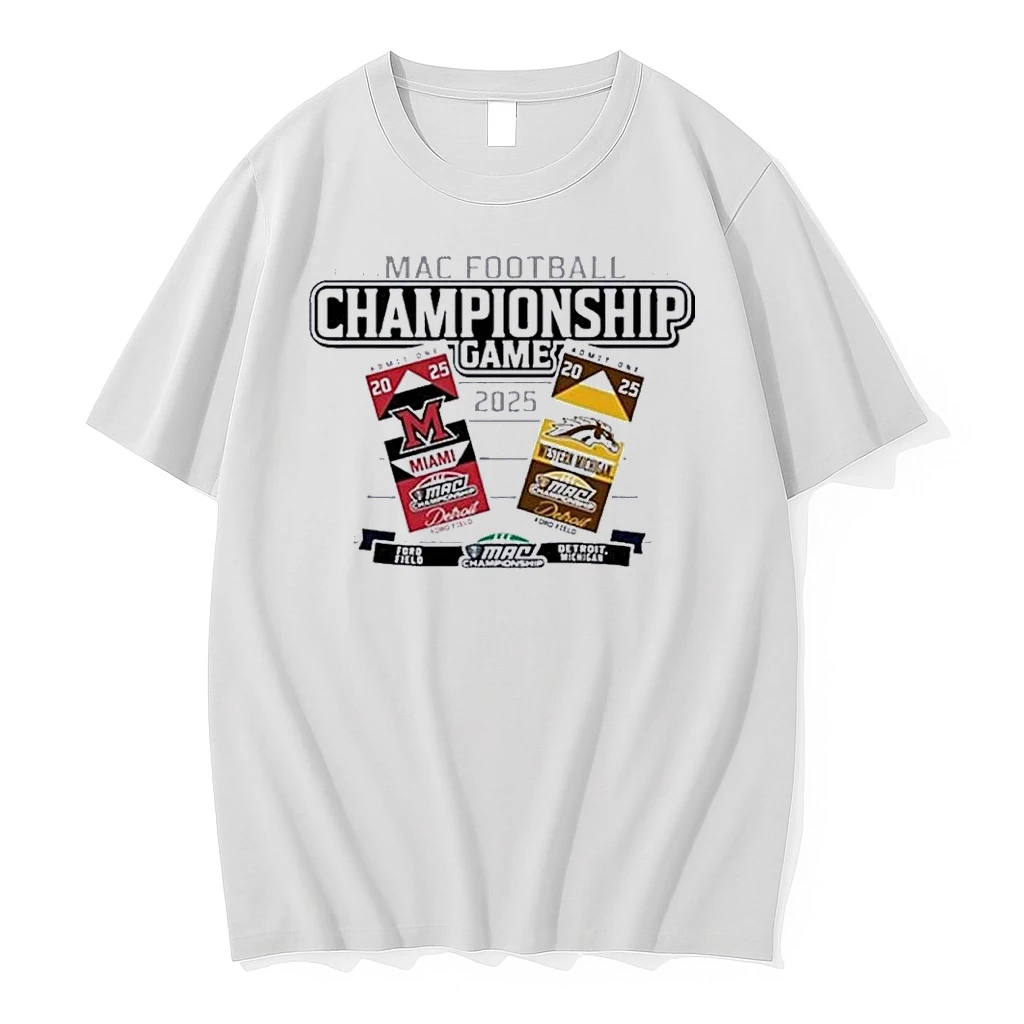 Mac 2025 Football Championship Redhawks Vs Broncos Shirts