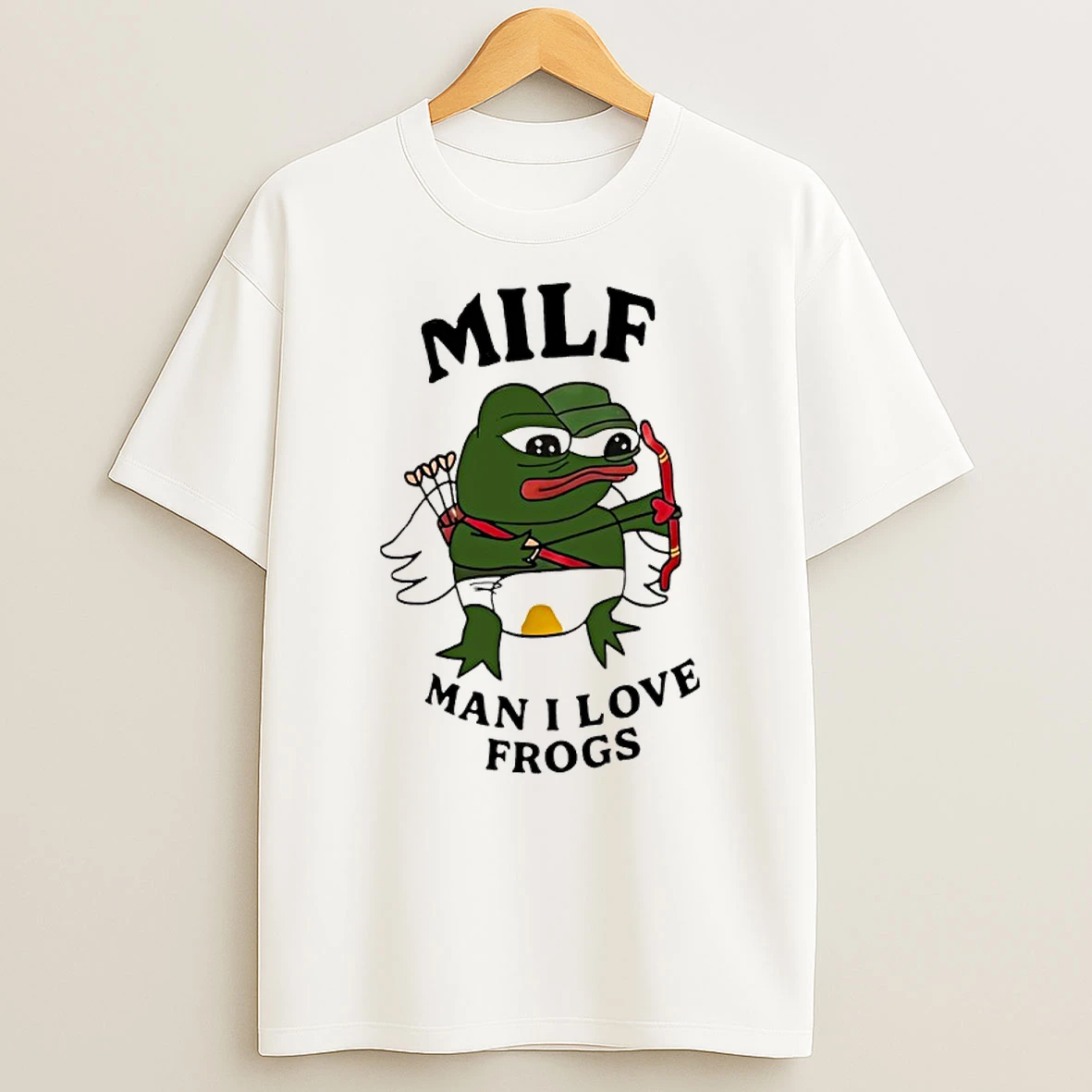 Milf Man I Love Frogs Meme Shirts
