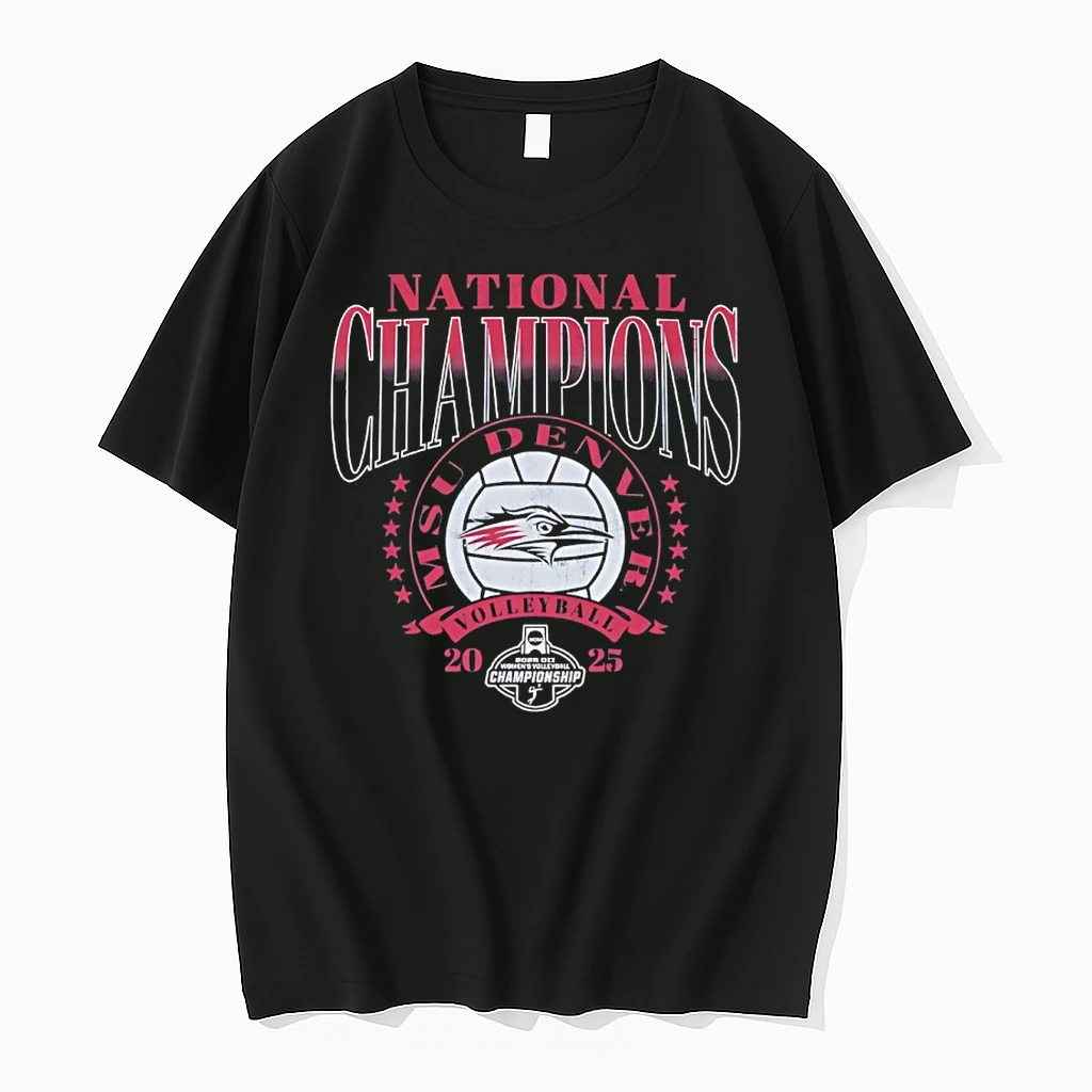 Msu Denver Womens Volleyball 2025 Dii National Champions Shirts