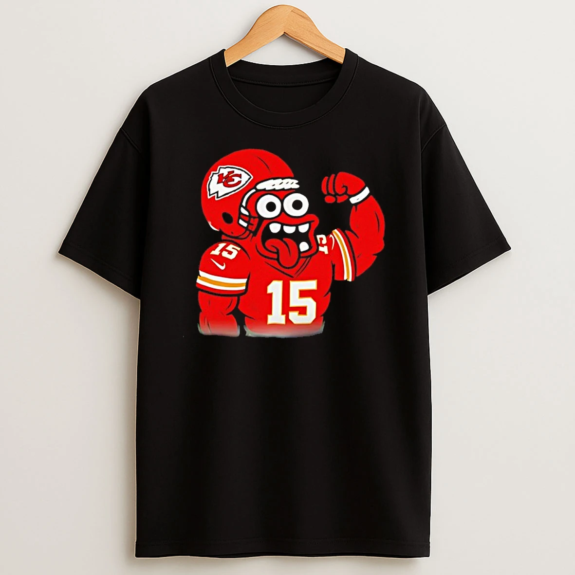Mahomes Magic Kansas City Chiefs Monster Toast Cartoon Shirts