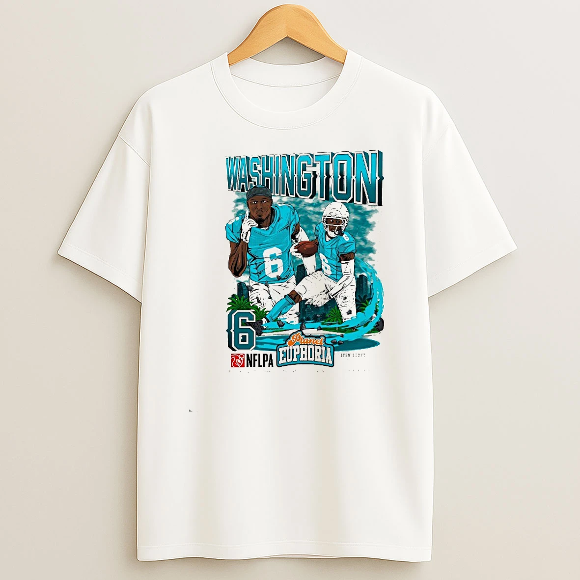 Malik Washington Miami Dolphins Nflpa 2025 Shirts