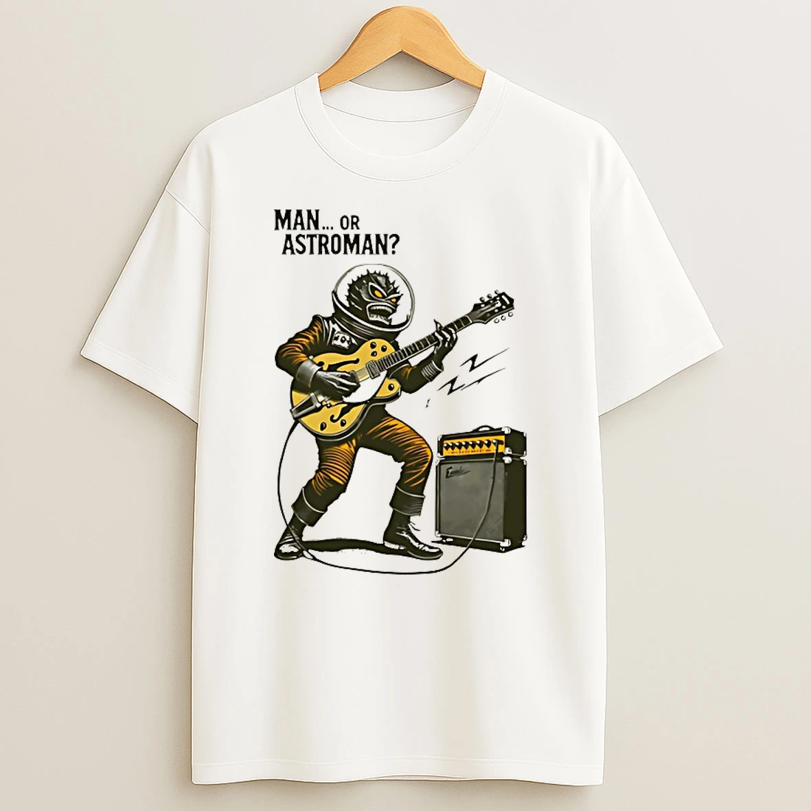 Man Or Astroman Alien Space Commander Shirts