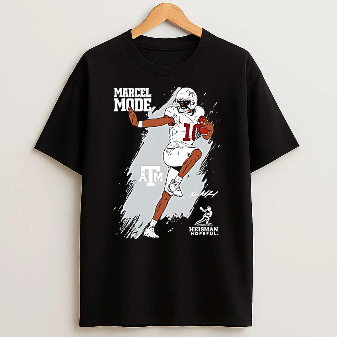 Marcel Reed Texas Am Football Ncaa Heisman Stance Shirts