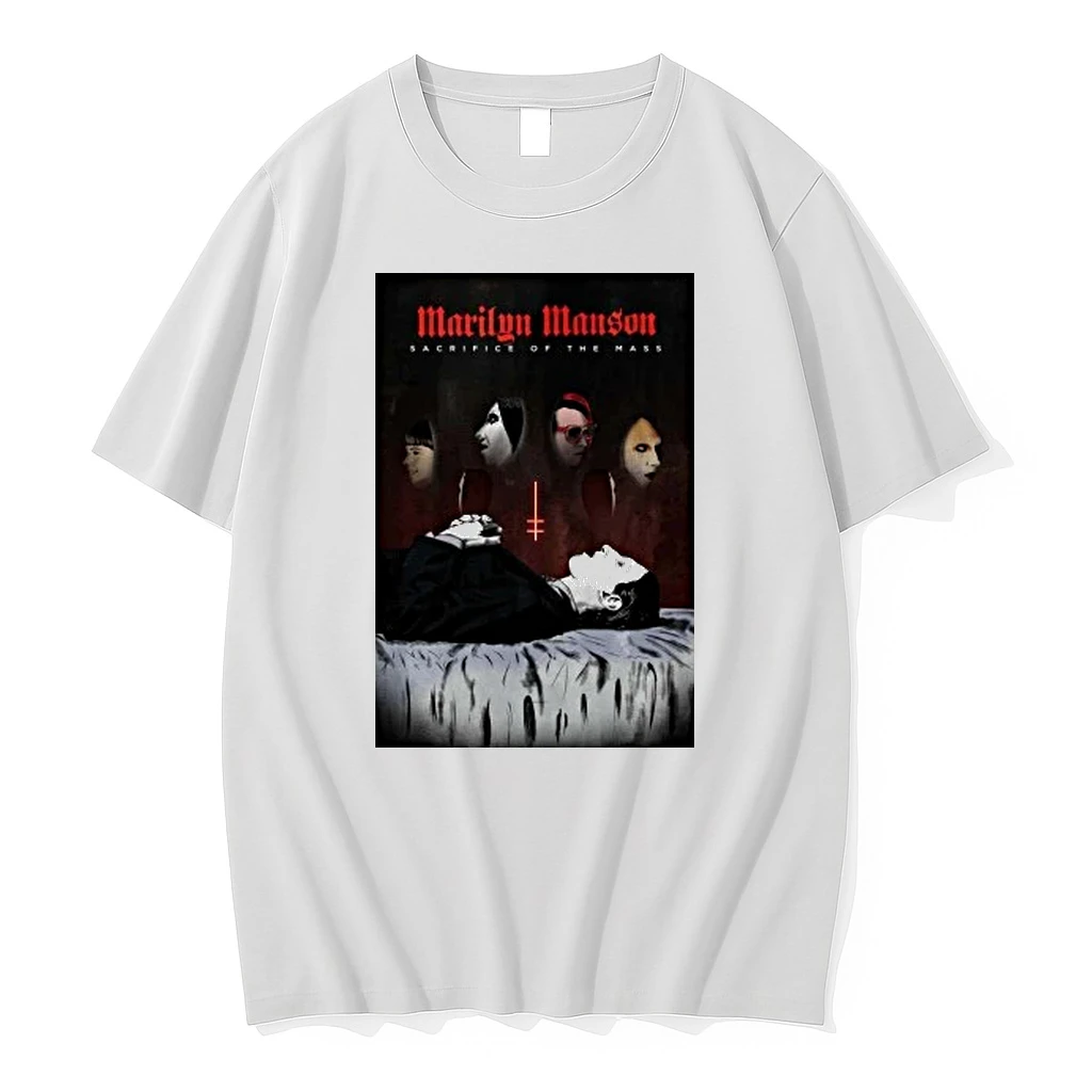 Marilyn Manson 2025 Sacrifice Of The Mass Shirts