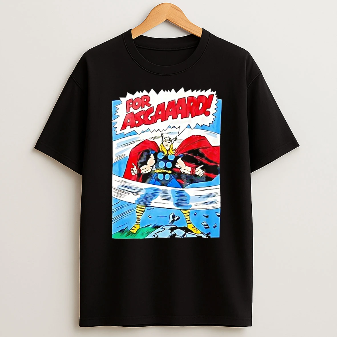 Marvel Comics Thor For Asgaaard Vintage Shirts