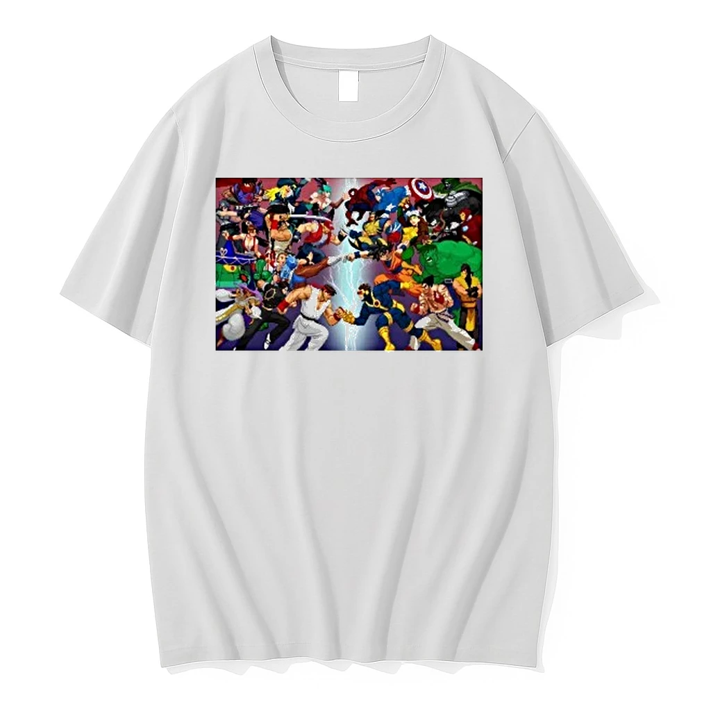 Marvel Vs Street Fighter Style Shirts