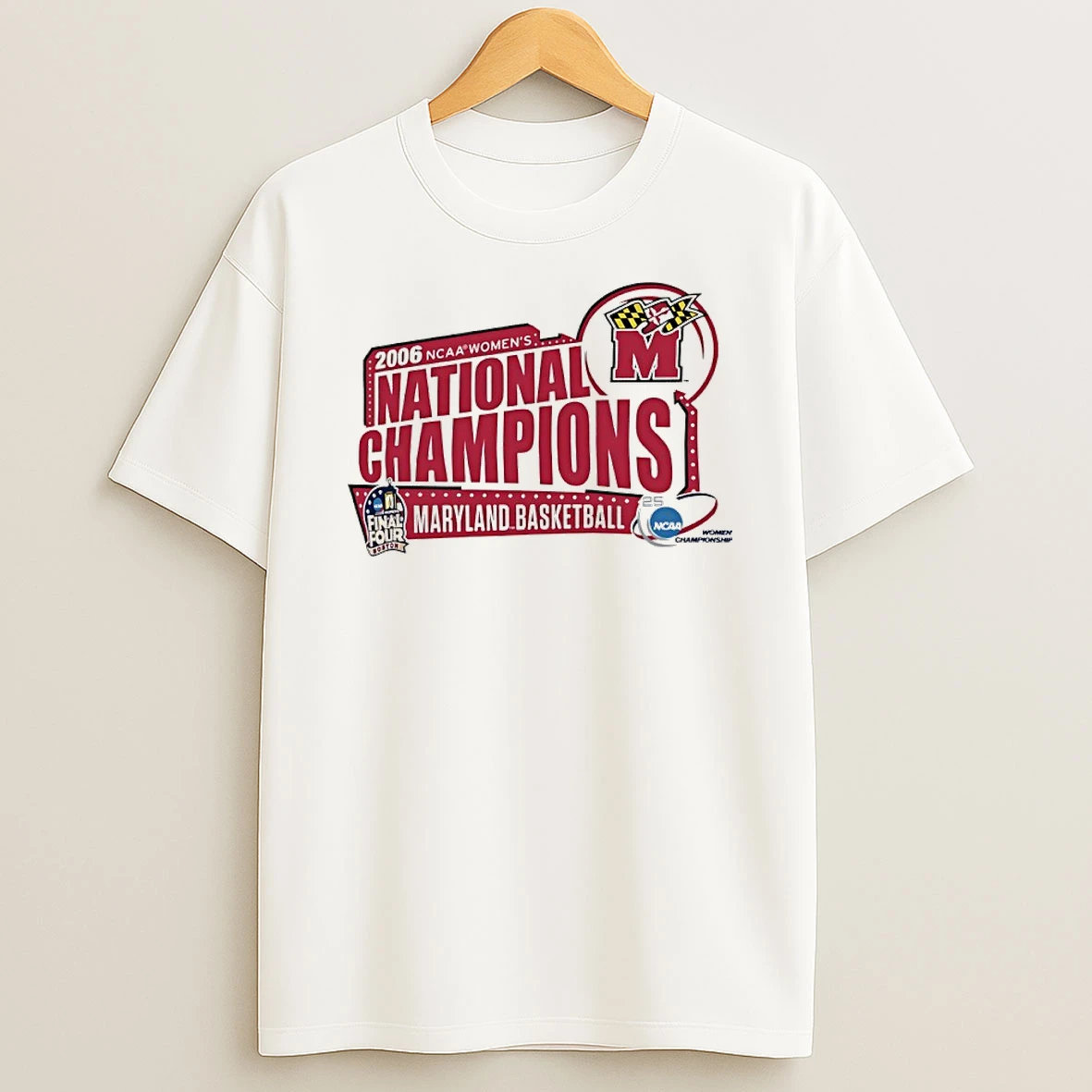 Maryland Terrapins 2006 Ncaa Womens Basketball National Champions Shirts