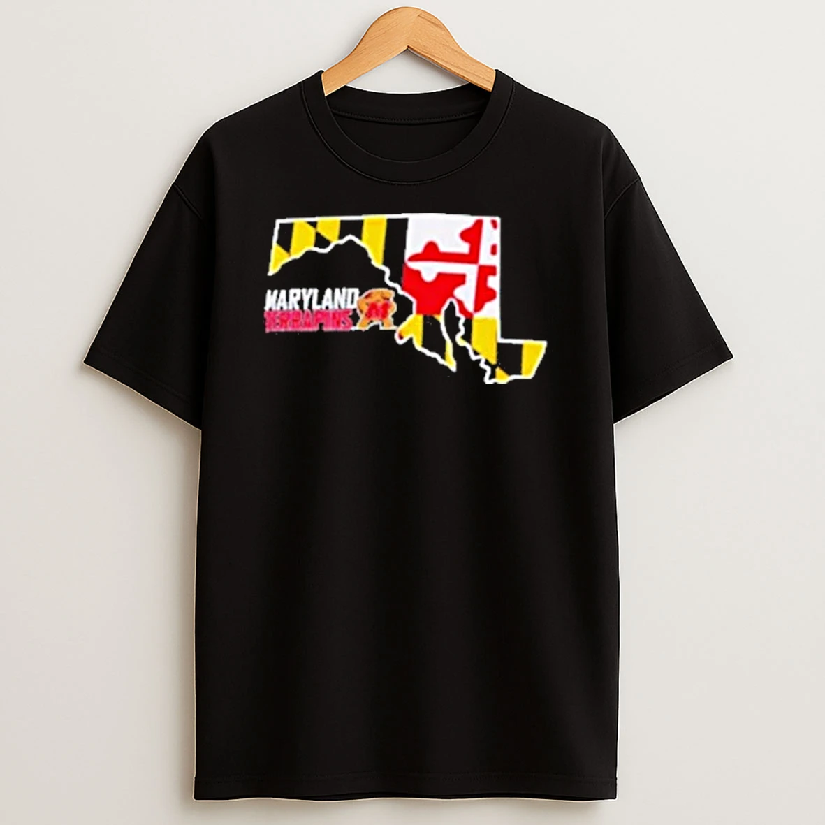Maryland Terrapins Champion State Shape Shirts
