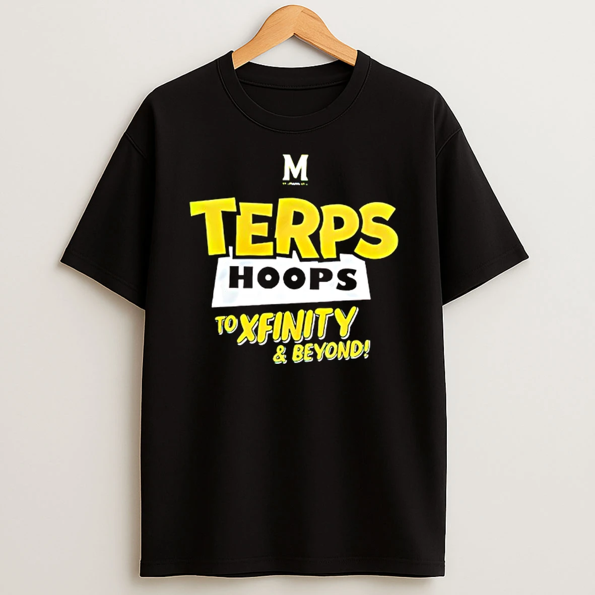 Maryland Terrapins Terps Hoops To Xfinity And Beyond Shirts