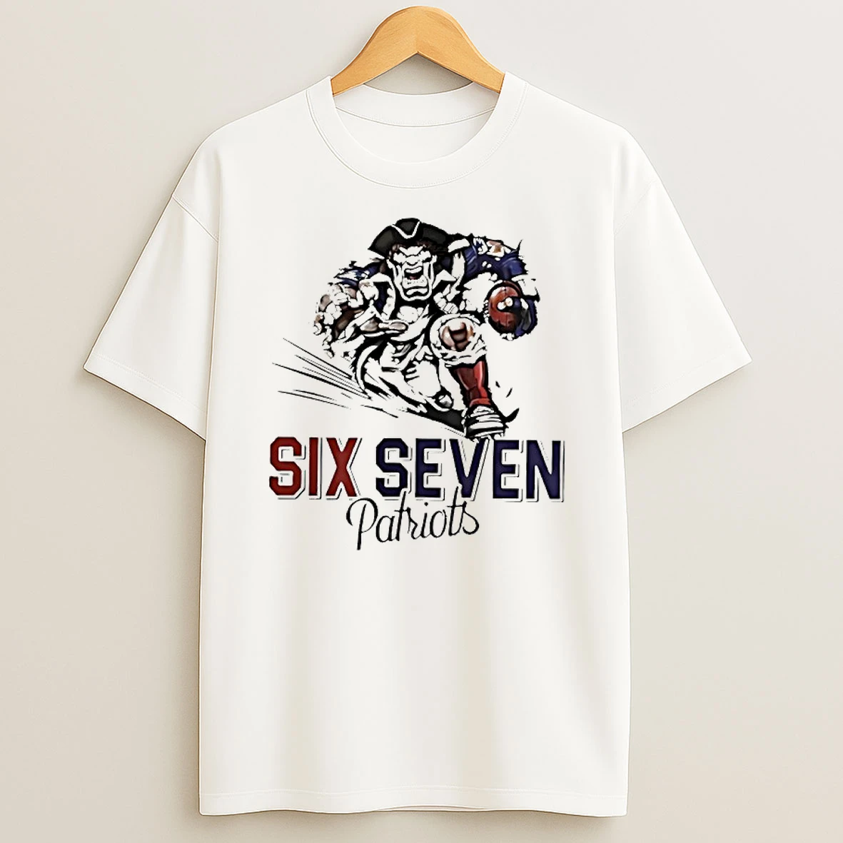 Mascot Six Seven New England Patriots Shirts