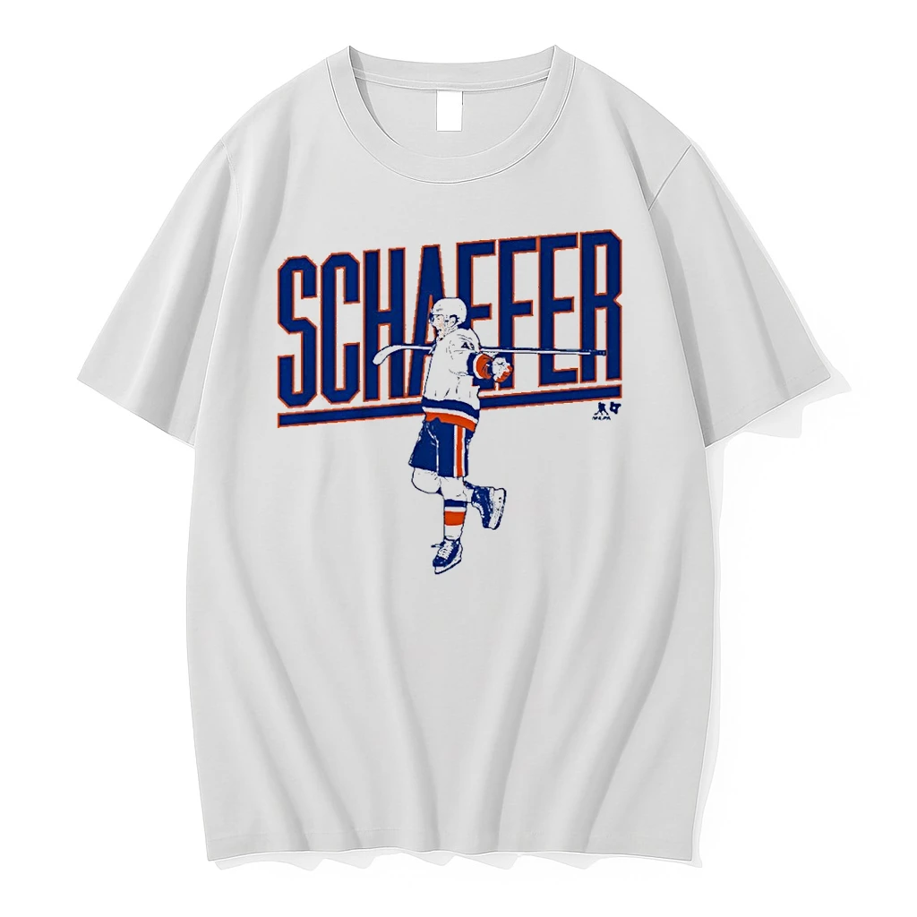 Matthew Schaefer Name Pose New York Islanders Shirts