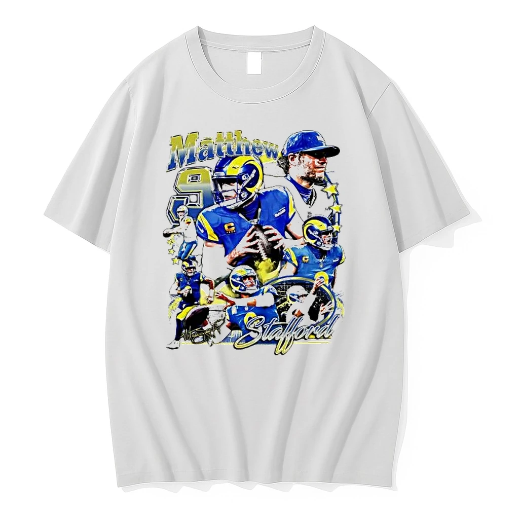 Matthew Stafford Picture Collage Los Angeles Rams Shirts