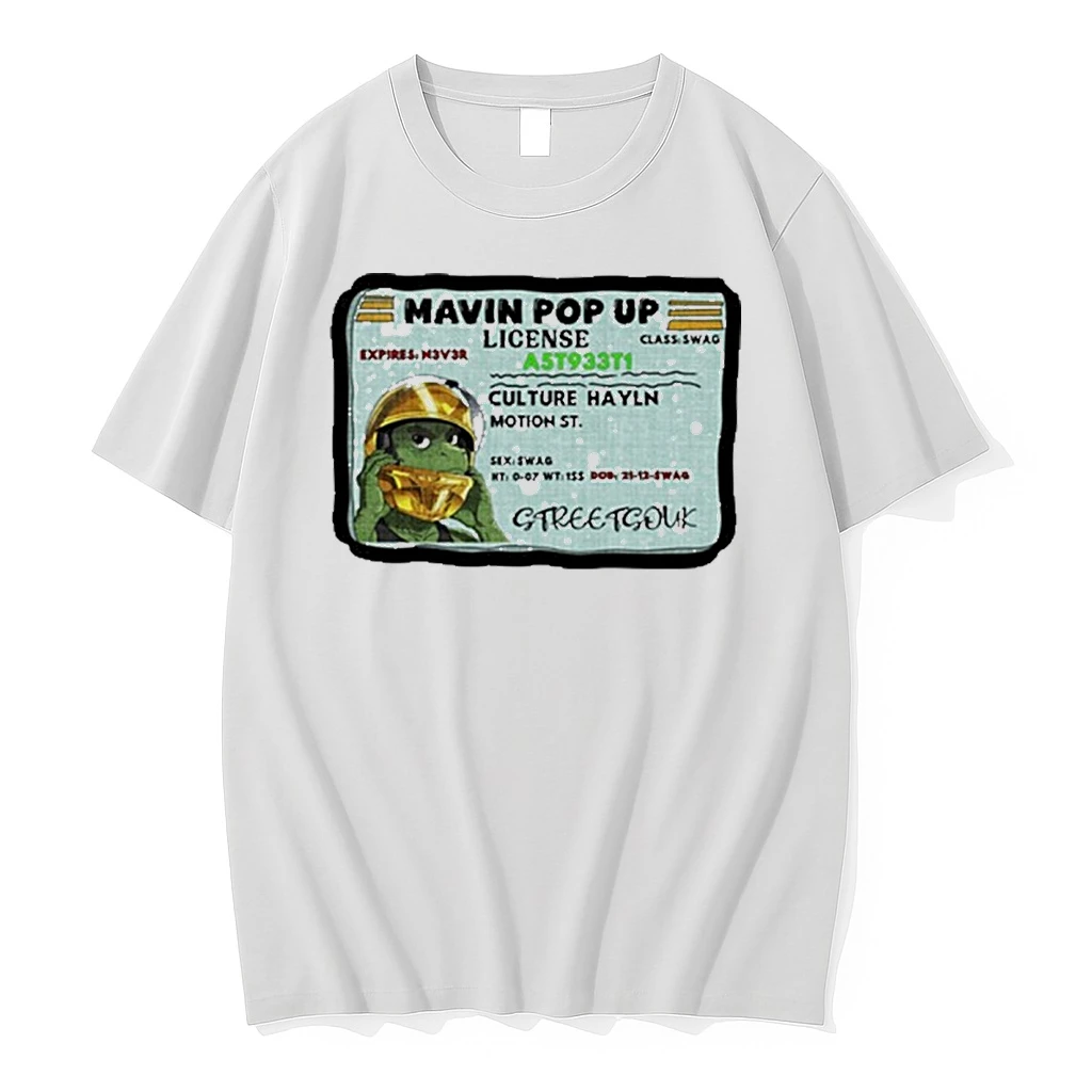 Mavin Pop Up Streetwear License Card Culture Hayln Motion St Graphic Shirts