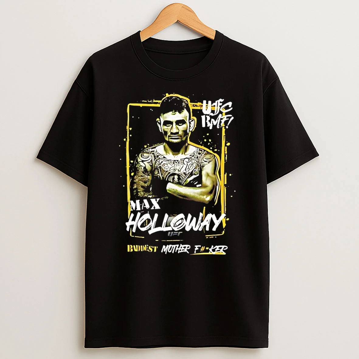 Max Holloway Ufc 300 Bmf Championship Shirts