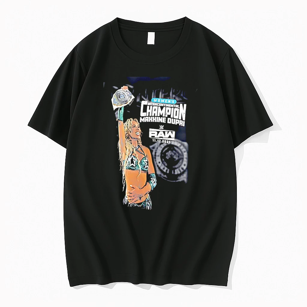 Maxxine Dupri Womens Intercontinental Champion Raw 2025 Shirts