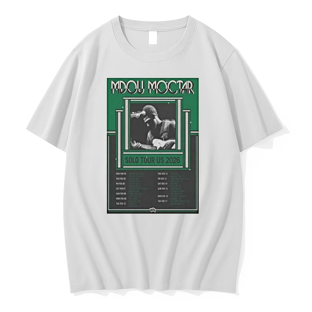 Mdou Moctar 2026 Solo Tour Us Shirts