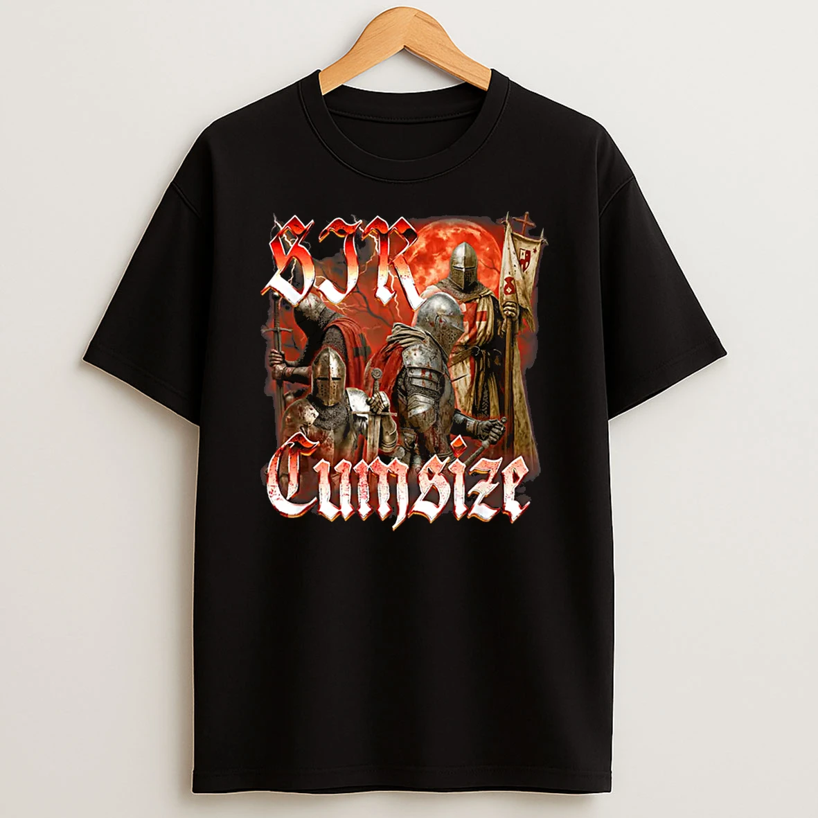 Medieval Knight Armor Castlecore Renaissance Sir Cumsize Shirts