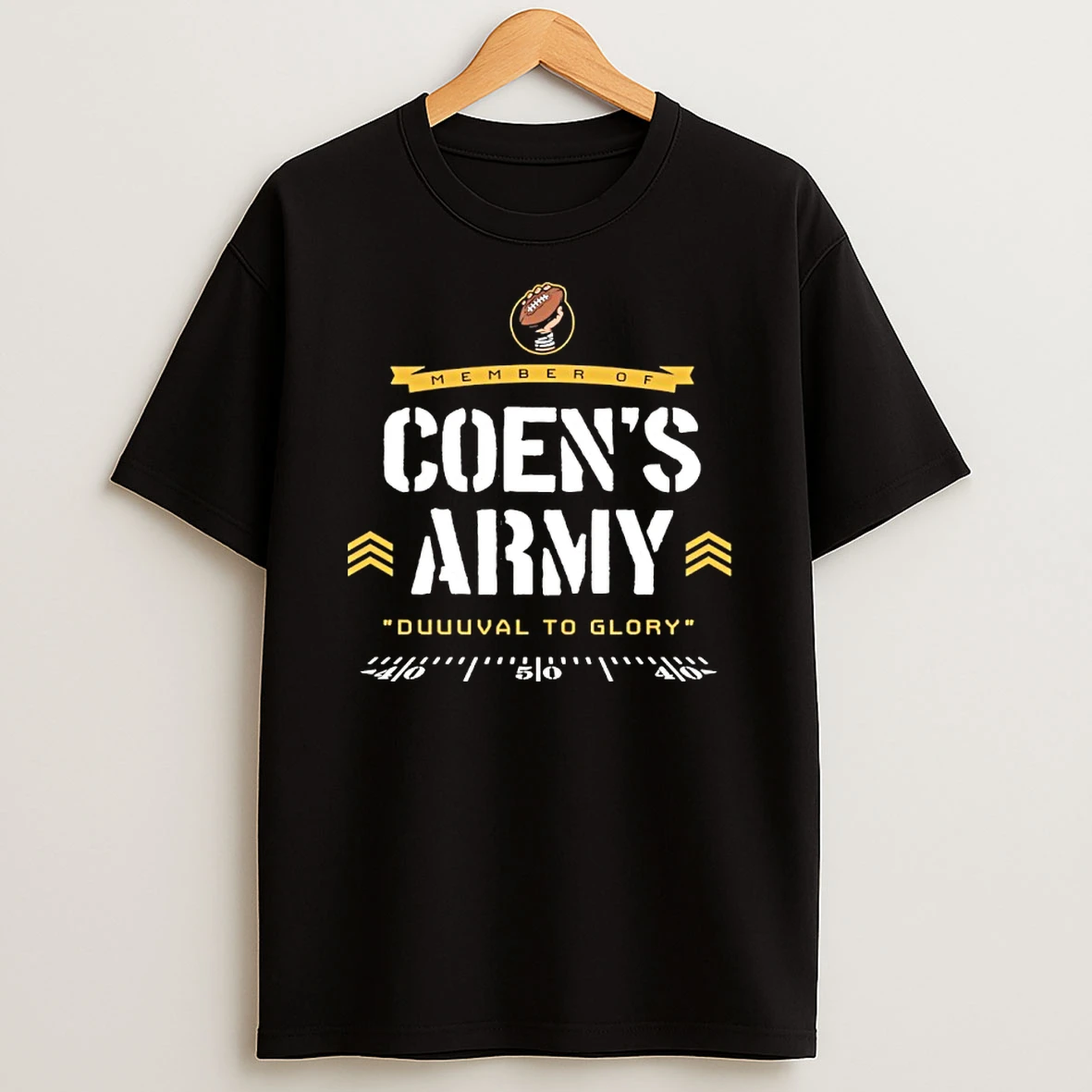 Member Of Coens Army Duuuval To Glory Jacksonville Jaguars Shirts