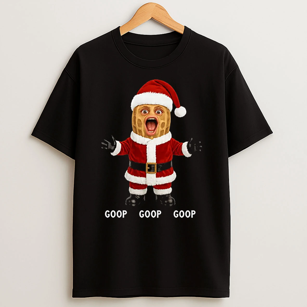 Meme The Burnt Peanut Goop Bungulator Santa Christmas Shirts
