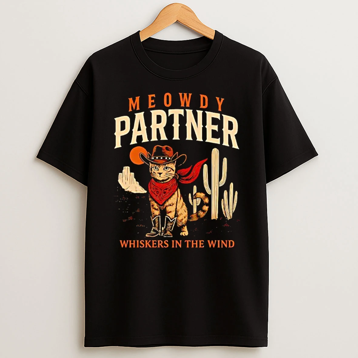 Meowdy Partner Cowboy Cat Shirts