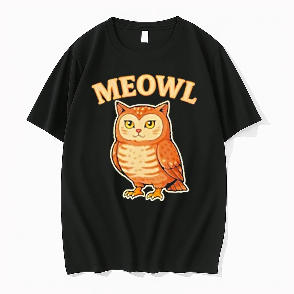 Meowl Meowl Cat Owl Brainrot Shirts