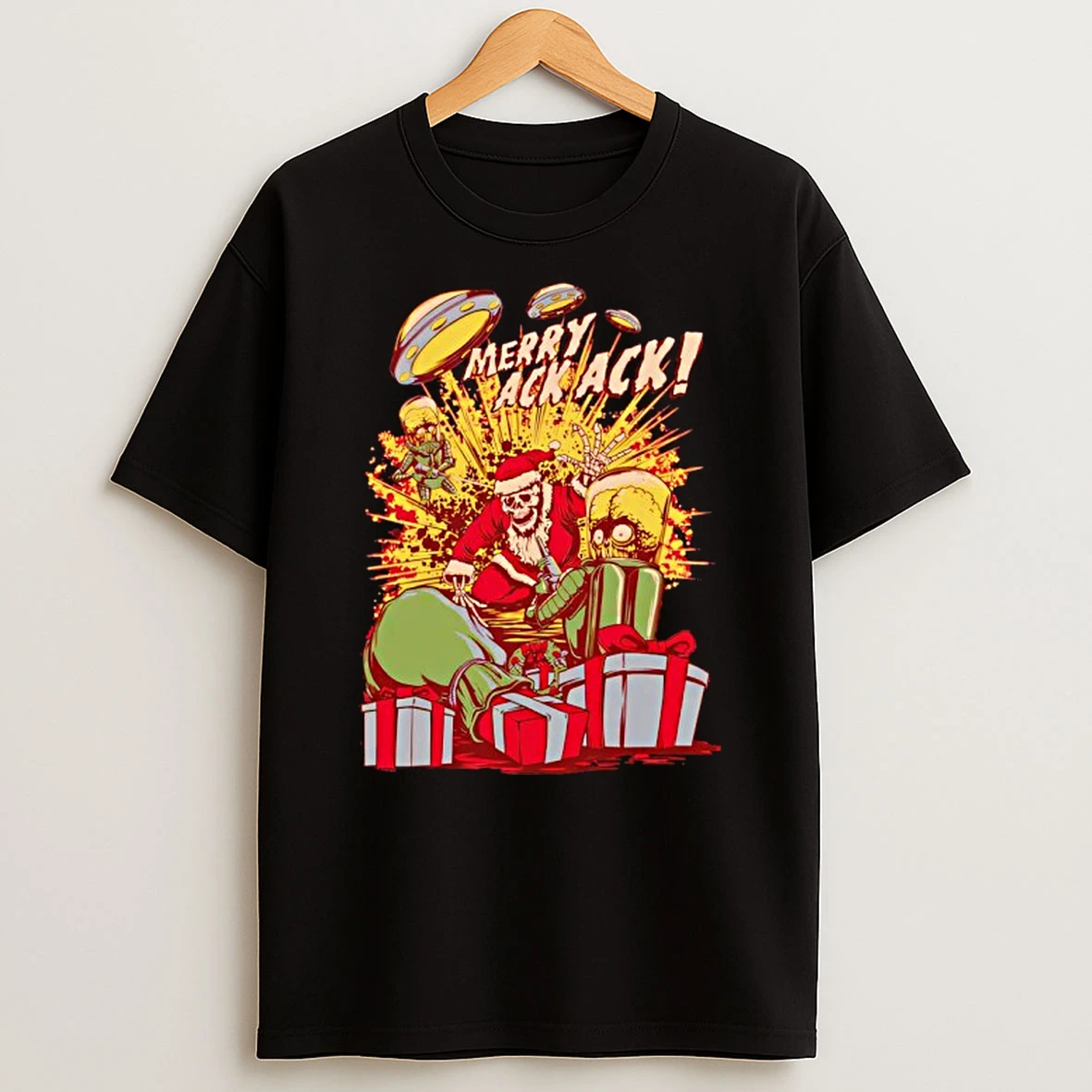 Merry Ack Ack Holiday Meltdown Shirts