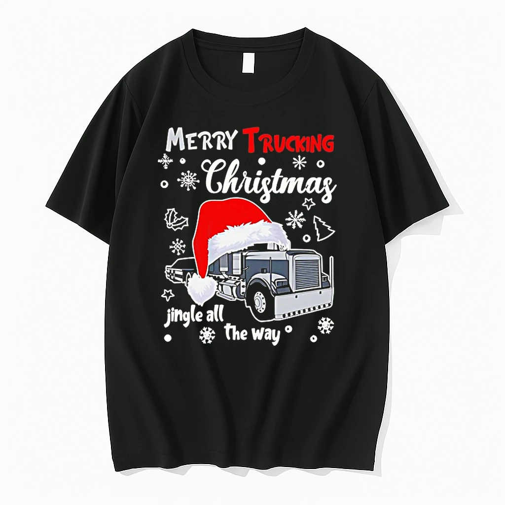 Merry Trucking Christmas Jingle All The Way Shirts
