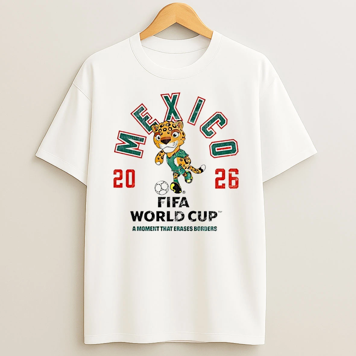 Mexico 2026 Fifa World Cup A Moment That Erases Borders Mascot Shirts