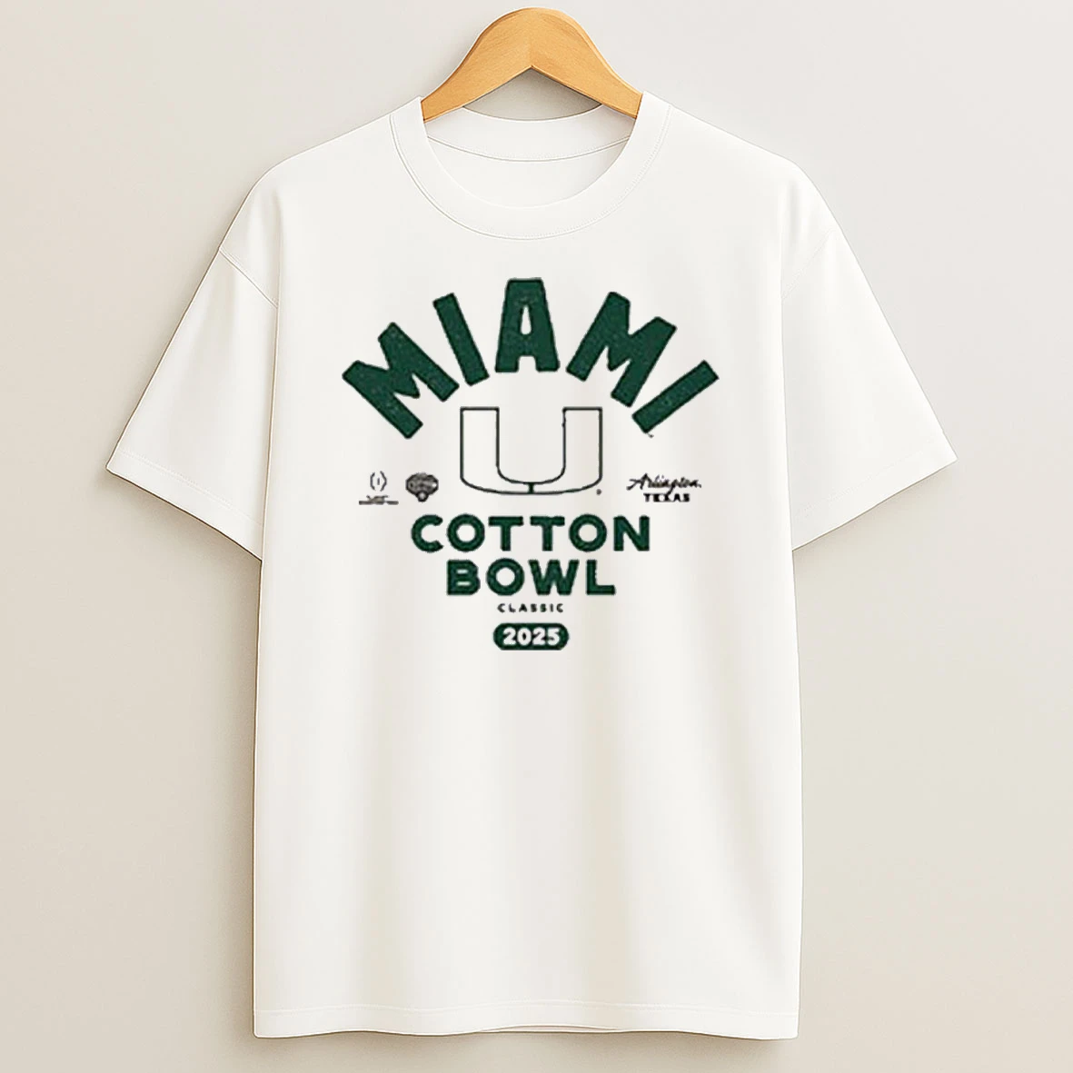 Miami College Football Playoff 2026 Cotton Bowl Classic Shirts
