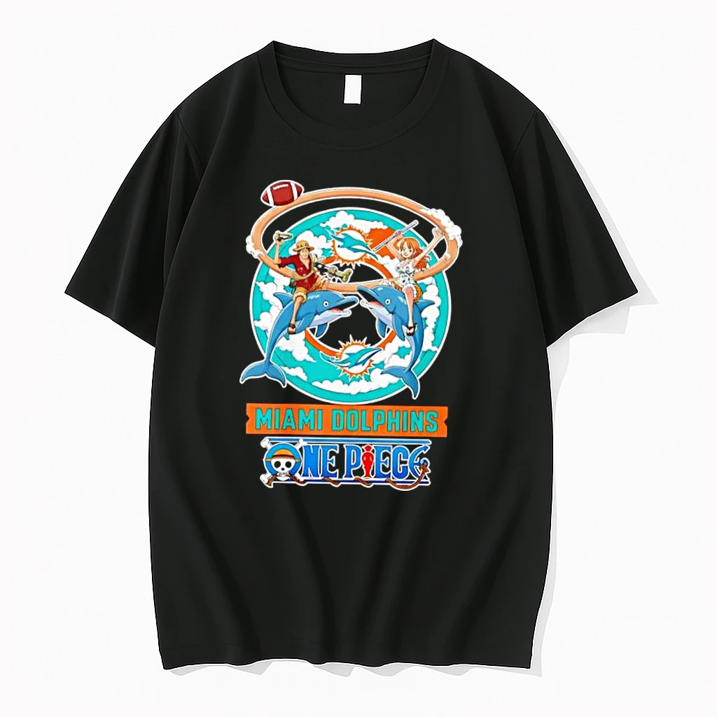 Miami Dolphins One Piece 2026 Luffy Shirts