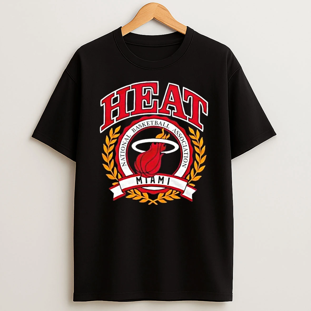 Miami Heat National Basketball Association Crest Shirts