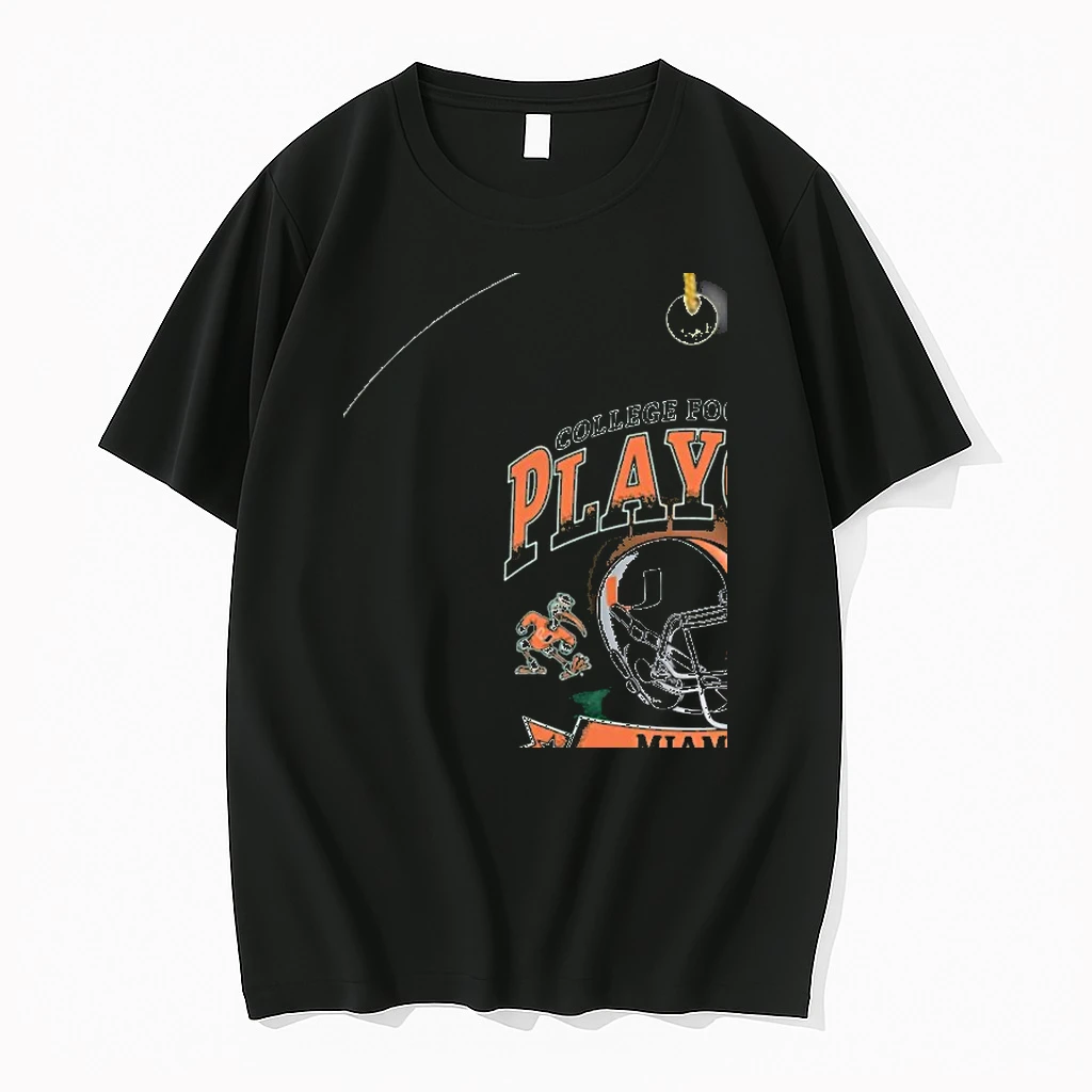 Miami Hurricanes 2025 26 College Football Playoff Participant Helmet Shirts