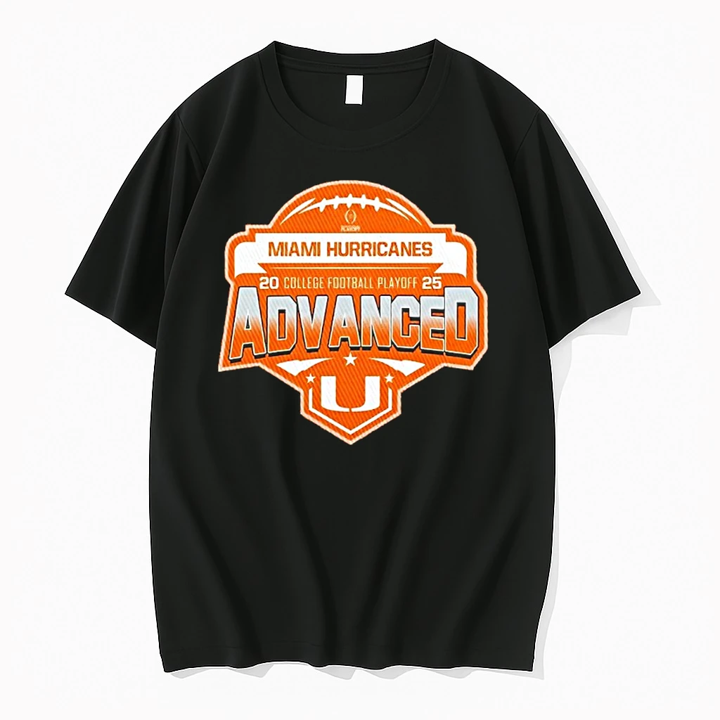 Miami Hurricanes 2025 College Football Playoff Advanced Classic Shirts