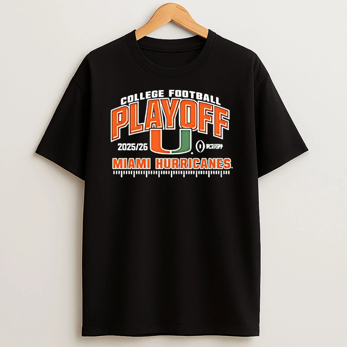 Miami Hurricanes 2025 College Football Playoff Shirts