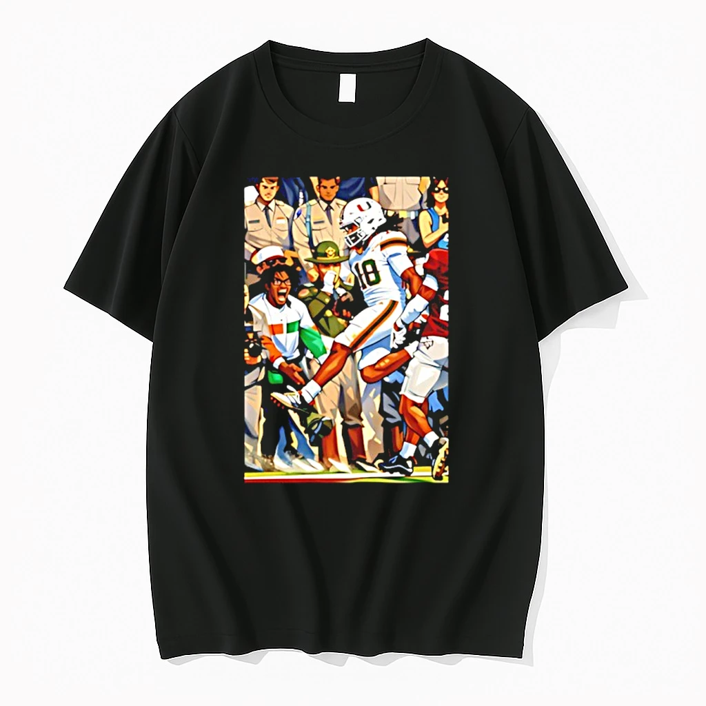 Miami Hurricanes 2025 College Football Touchdown Celebration Game Day Shirts