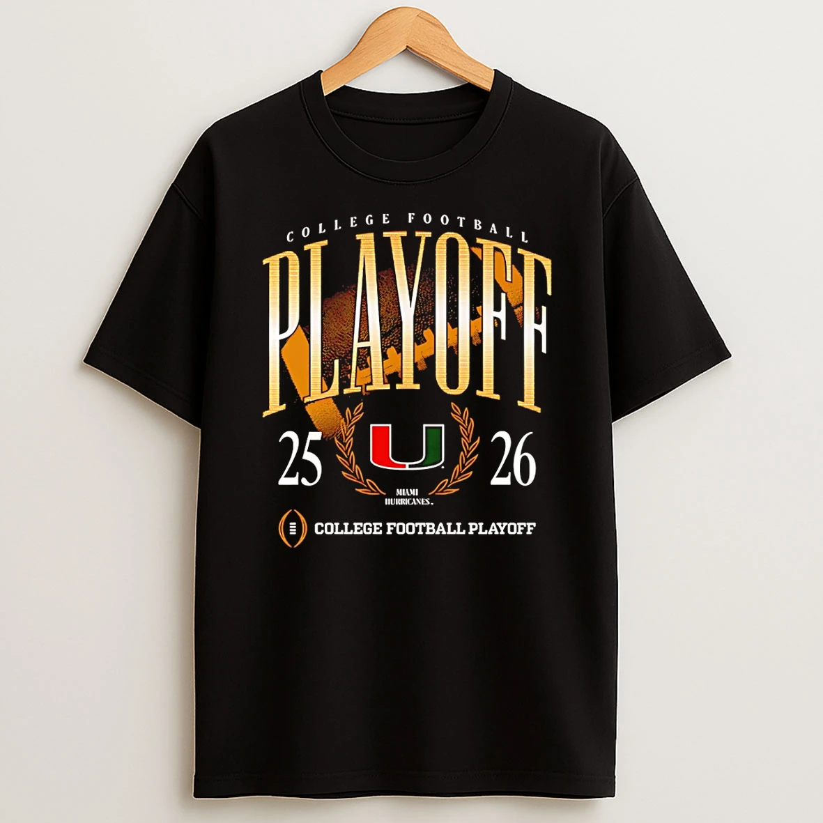 Miami Hurricanes 25 26 College Football Playoff Shirts