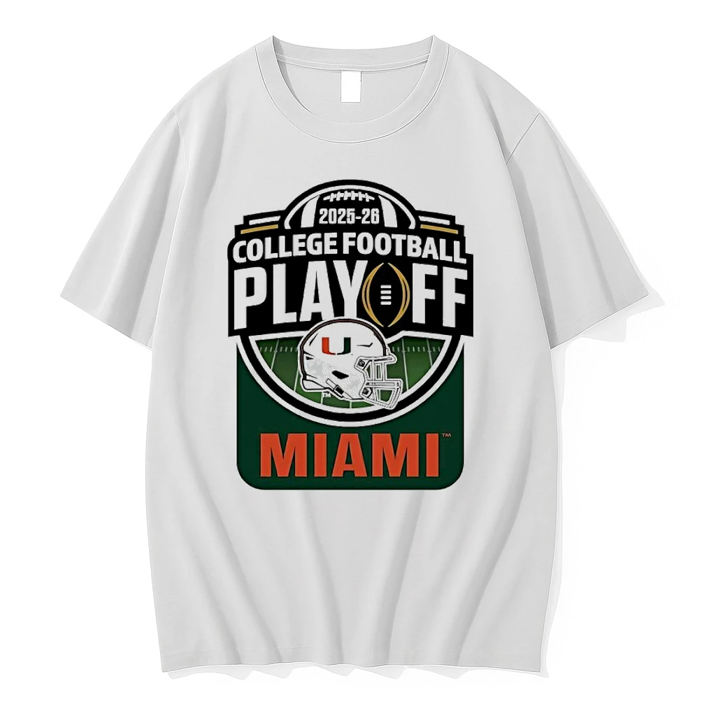 Miami Hurricanes Cfp College Football Playoffs 2025 2026 Shirts
