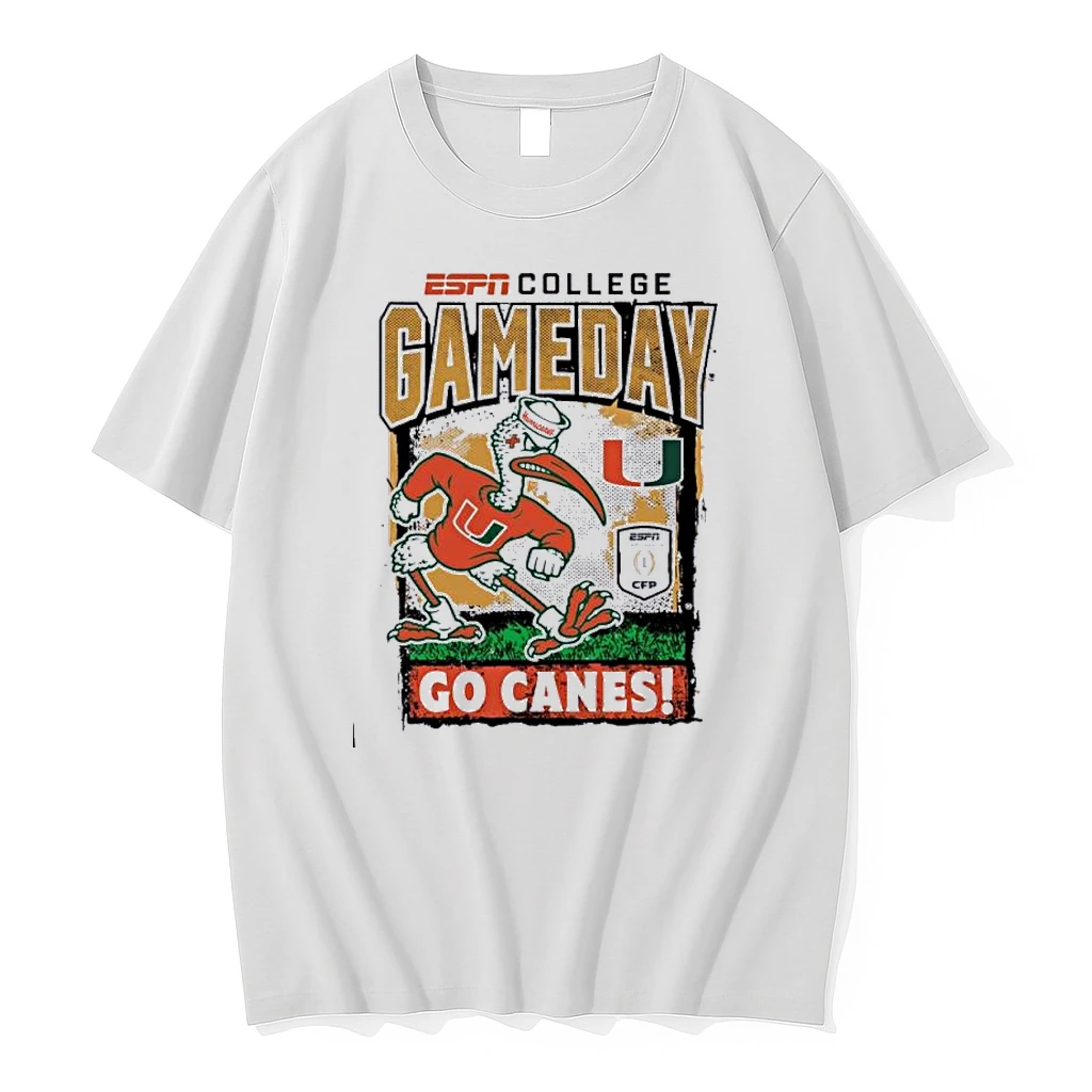 Miami Hurricanes Cfp Gameday 1st Round Mascot Go Canes Shirts