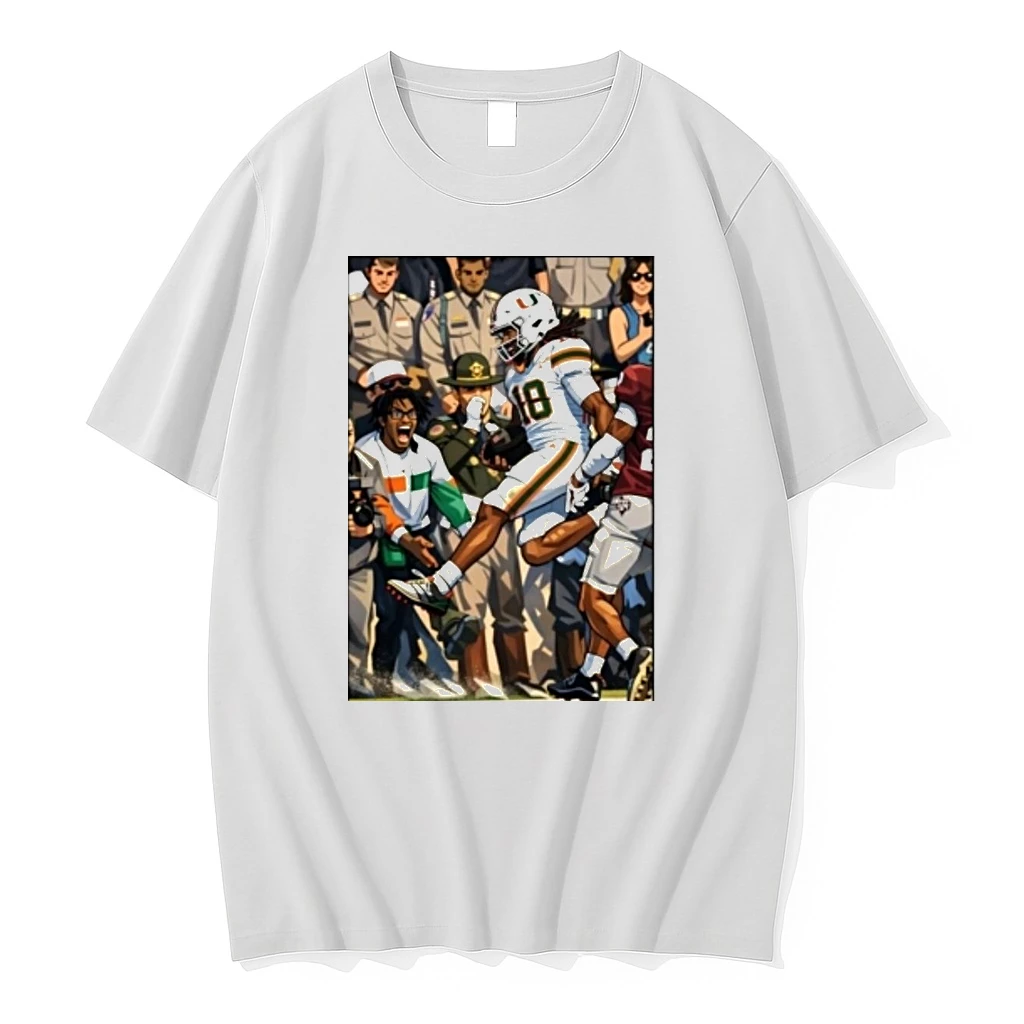Miami Hurricanes College Football Touchdown Celebration Game Day Shirts