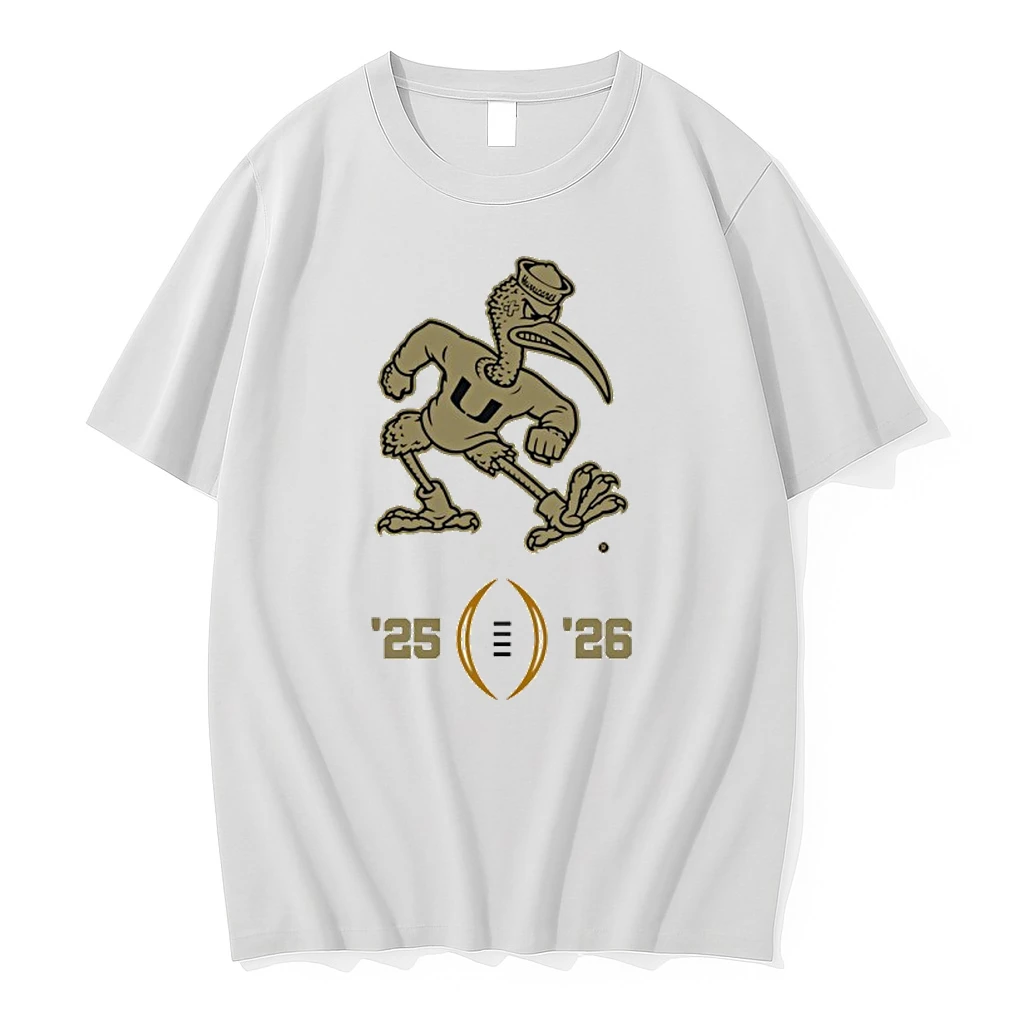 Miami Hurricanes Football 2025 26 Cfb Playoff Shirts